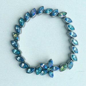 Givenchy Blue Crystal Marquise Bracelet